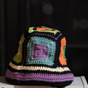 Knitted Hat Multi-Color